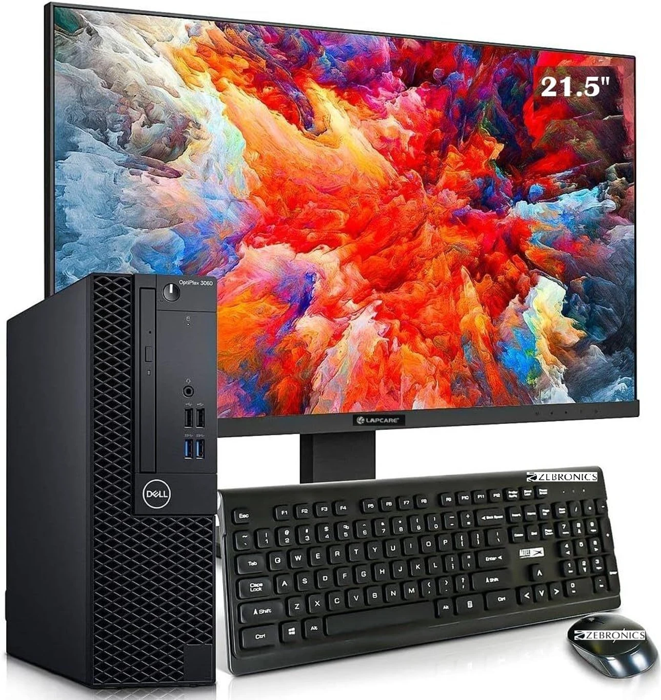 2-d-ell-latitude-3050-with-21-5-matrix-monitor-dell-original-imahhxajszpwu4b5 DELL Core i5 (7th Gen) (8 GB / 256 GB / Windows 11) Assembled Desktop Computer (21.5 inch Display) - Image 1